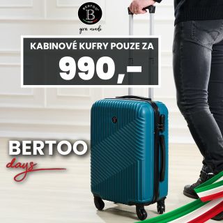 ✨🇮🇹 Bertoo Days jsou tady! 🇮🇹✨ Chceš italský design 👌 a prémiovou kvalitu 💎 za cenu, která tě dostane? Teď máš šanci!...